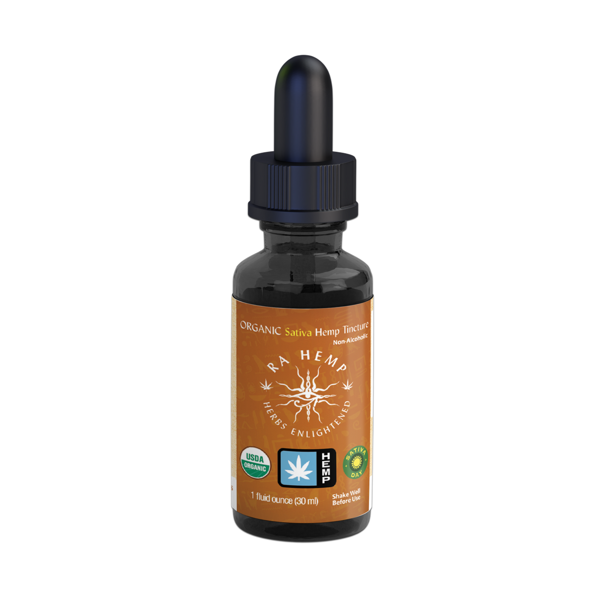 Organic Hemp MCT Oil Tincture 500mg Full Spectrum Sativa Hemp Oil Tincture Oasis Select