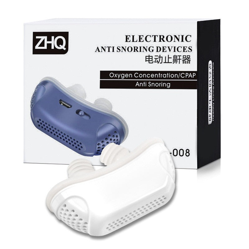 USB Nasal Breathing Appliance for Quieter, Restful Sleep Nasal Breathing Appliance Oasis Select White White