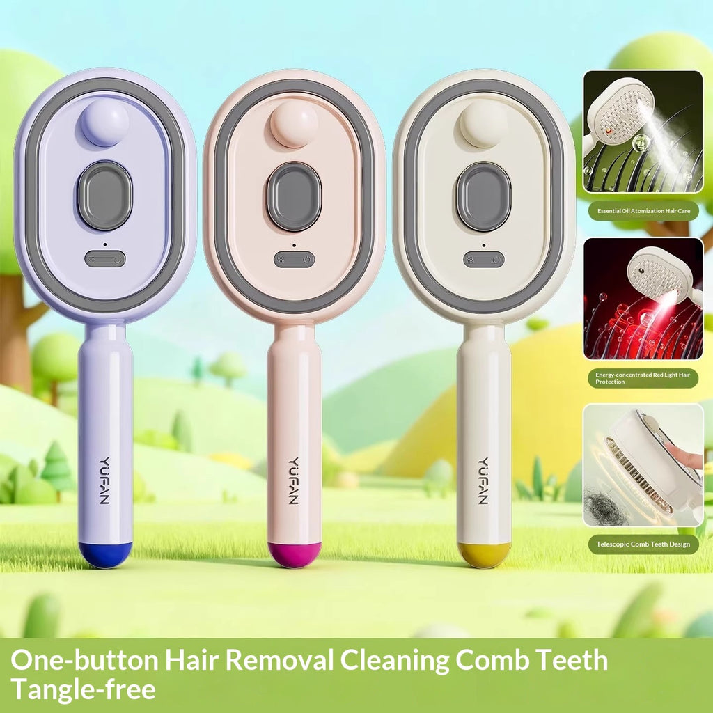 Electric Spray Airbag Massage Comb | USB-C Rechargeable Electric Hair Comb Oasis Select