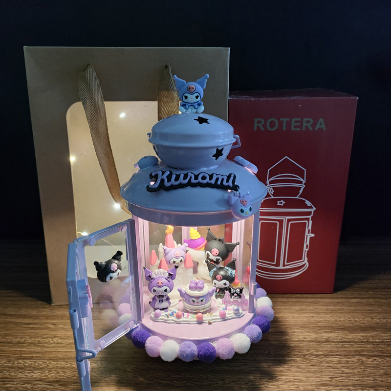 DIY Musical Candle Holder – Creative Gift with Melodies & Glow Musical Candle Holder Oasis Select Purple coolomi music finished product