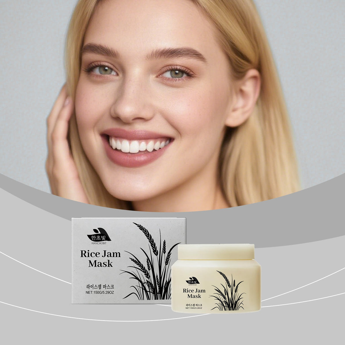 Rice Slurry Hydrating & Rejuvenating Face Mask – 150g Hydrating Face Mask Oasis Select