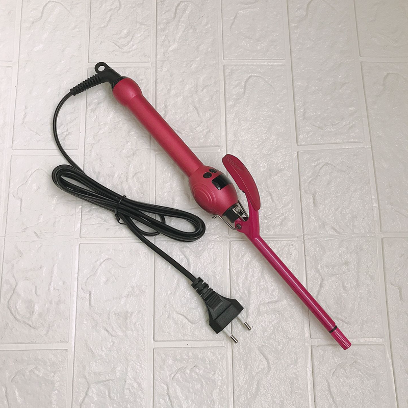 Professional 9mm Curling Iron with LCD Display | Ceramic Ceramic Curling Iron Oasis Select