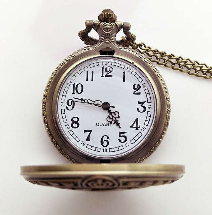 US Coast Guard 1790 Bronze Vintage Pocket Watch | Quartz Pocket Watch Oasis Select