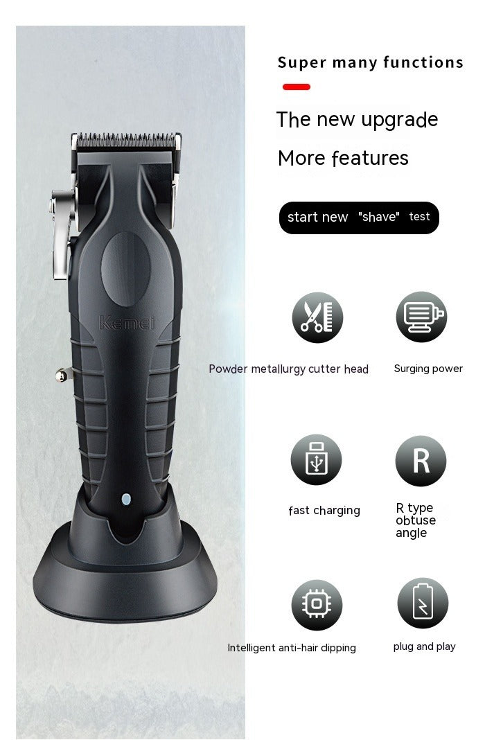 USB Rechargeable Hair Clipper – Engraving Oil Head & Base Hair Clipper Oasis Select