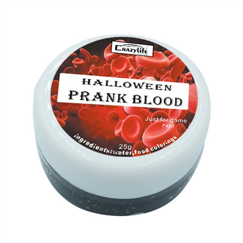 Fake Blood Gel for Face Painting, Halloween & Party Costumes Costume Makeup Gel Oasis Select Red / 25g