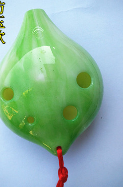 6-Hole Alto Ocarina | Eco-Friendly Resin, Multiple Designs Alto Ocarina Oasis Select Lmitation jade paragraph