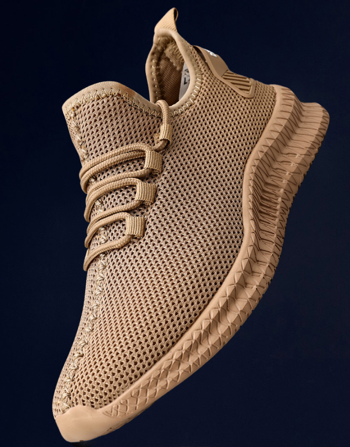 Men's Breathable Knit Mesh Running Sneakers | Athletic Shoes