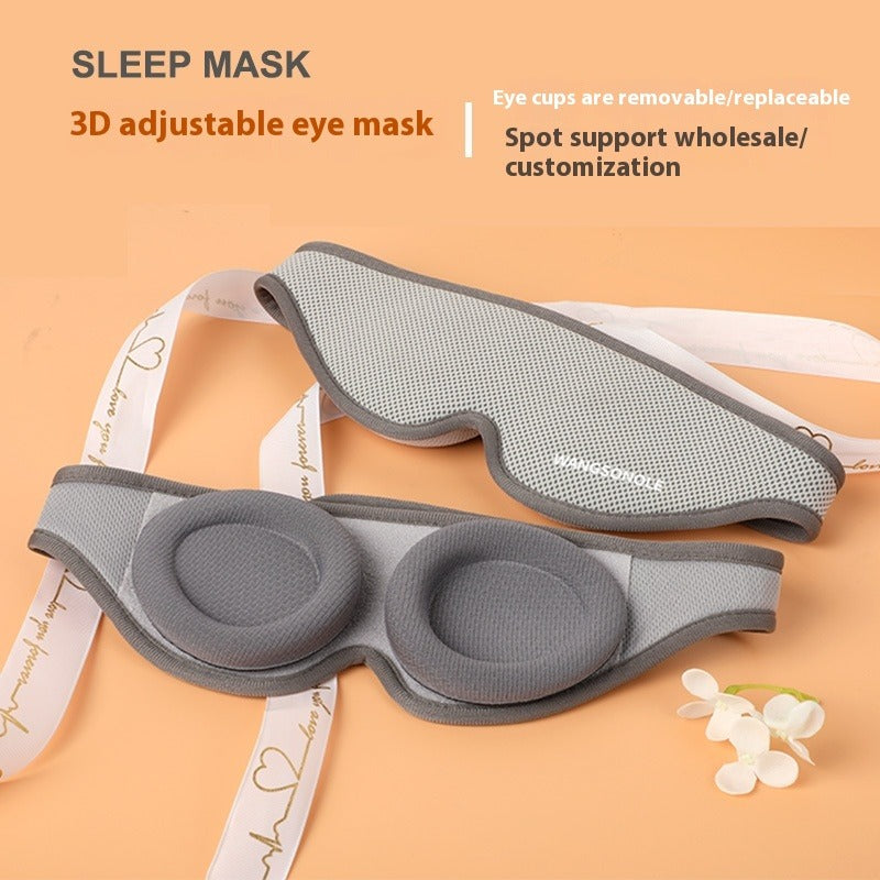 3D Memory Foam Sleep Mask – Blackout Eye Mask for Men & Women Sleep Eye Mask Oasis Select