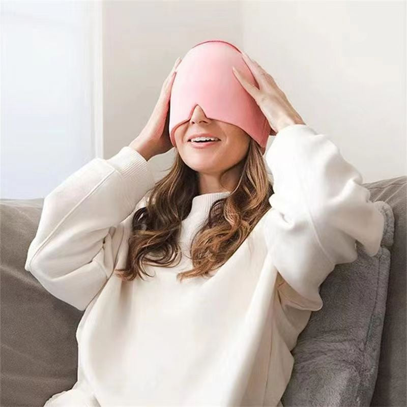 Cooling Gel Eye & Head Mask – Reusable Cold Compress Cooling Gel Mask Oasis Select