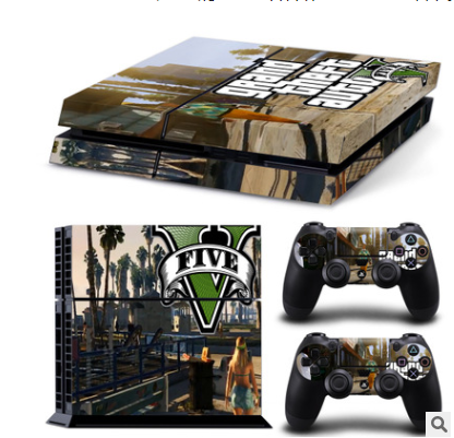 Custom PS4 Console Stickers | GTA Designs & Personalized Skins Console Skin Sticker Oasis Select 14