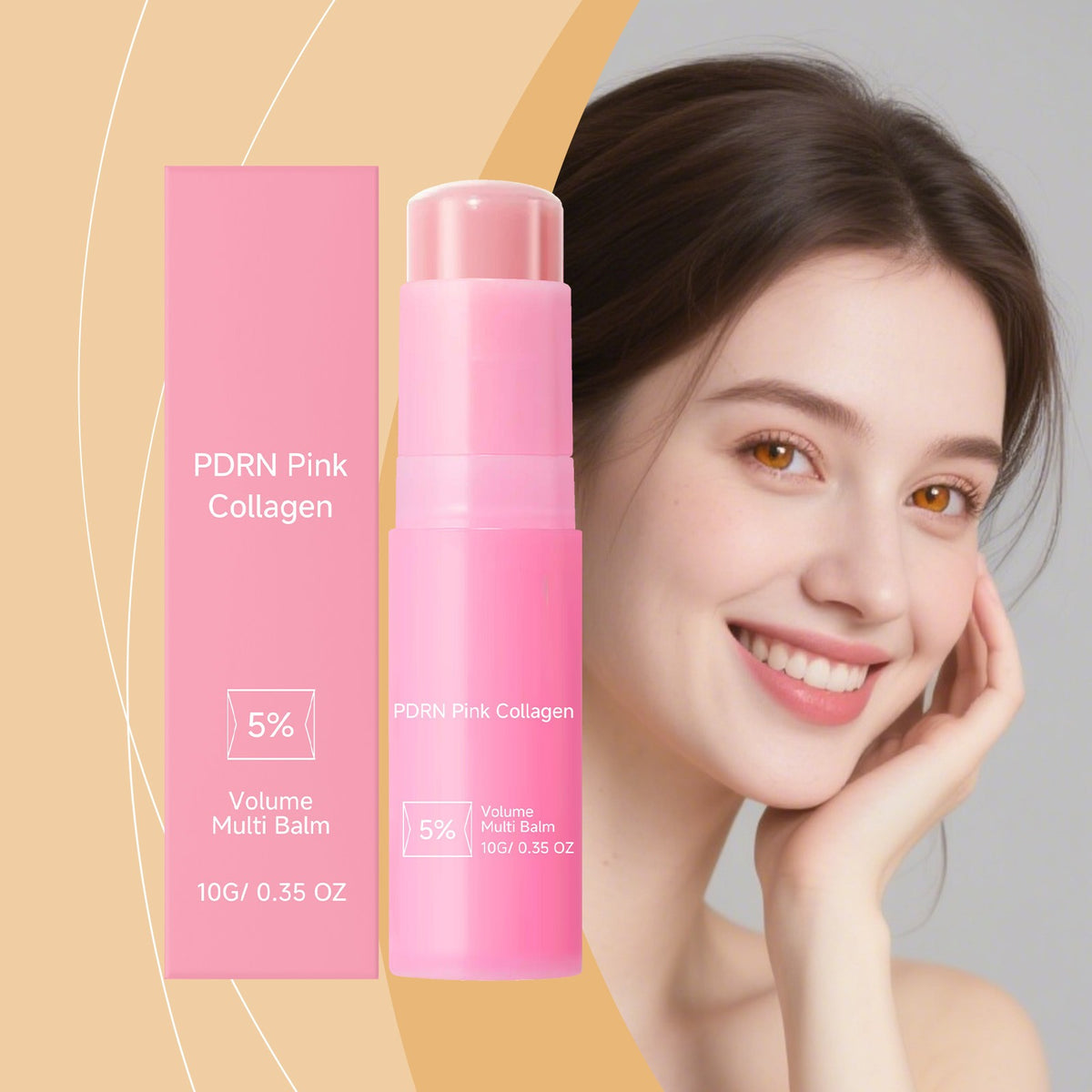 Collagen Lip Balm 10g – Hydrating & Volumizing Lip Stick Collagen Lip Balm Oasis Select