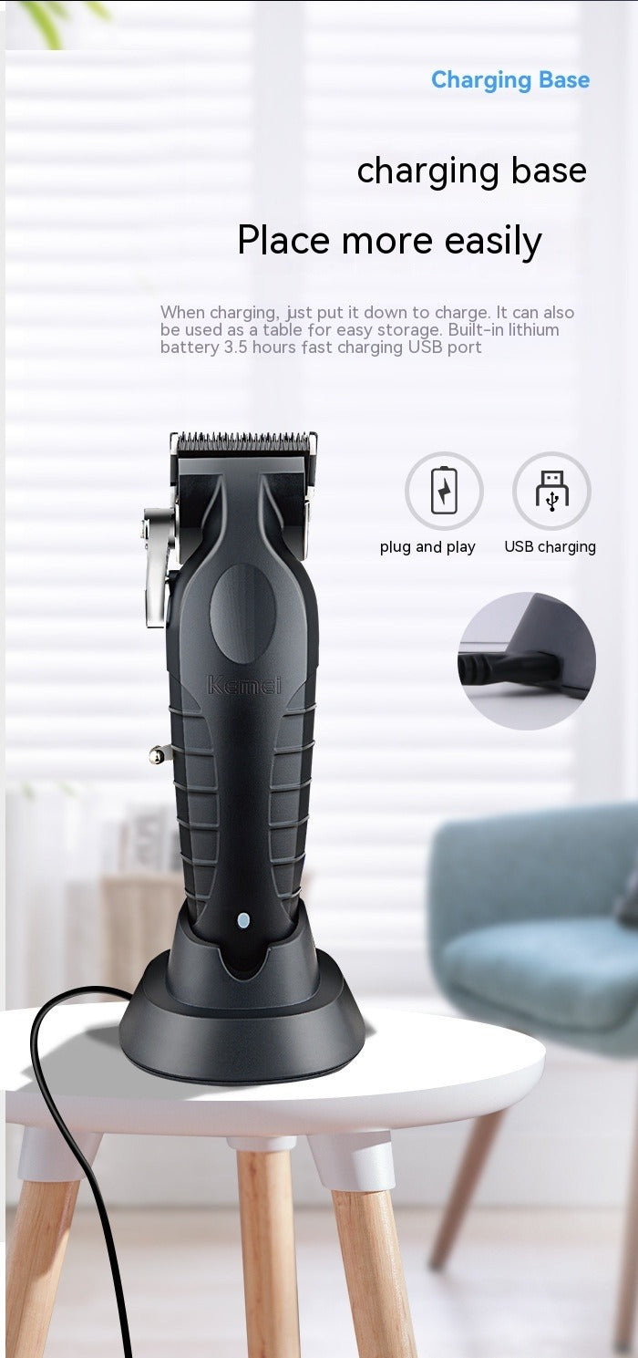 USB Rechargeable Hair Clipper – Engraving Oil Head & Base Hair Clipper Oasis Select
