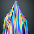 Rainbow Gradient Reflective Fabric – 100% Polyester | 145–160cm Reflective Fabric Oasis Select Colorful 1m