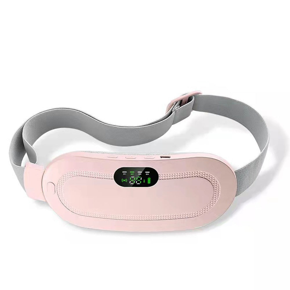 Smart Heating Pad Belt – Warmth & Vibration Massage | USB Heating Massage Belt Oasis Select Pink Standard