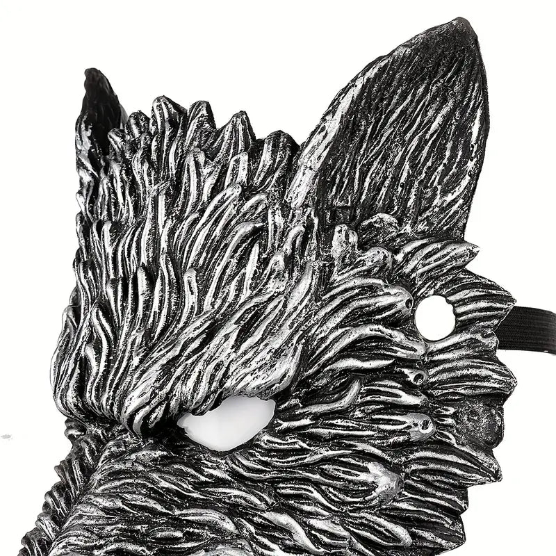 Wolf Halloween Mask – Realistic PU Foam Costume Accessory Halloween Costume Mask Oasis Select