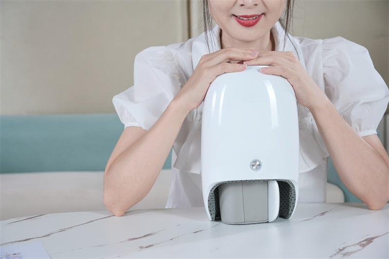 Minimalist USB Hand Massager | Ergonomic Home Wellness Electric Hand Massager Oasis Select