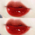 DAIMANPU Jelly Lip Gloss – Moisturizing Lip Lacquer 5 Shades Jelly Lip Gloss Oasis Select 02 Maple Sugar Orange Brown