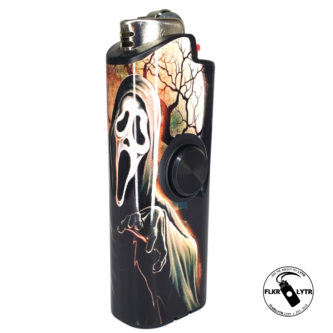 FLKR LYTR Ghostface Scream Limited Edition Fidget Lighter Case Fidget Lighter Case Oasis Select