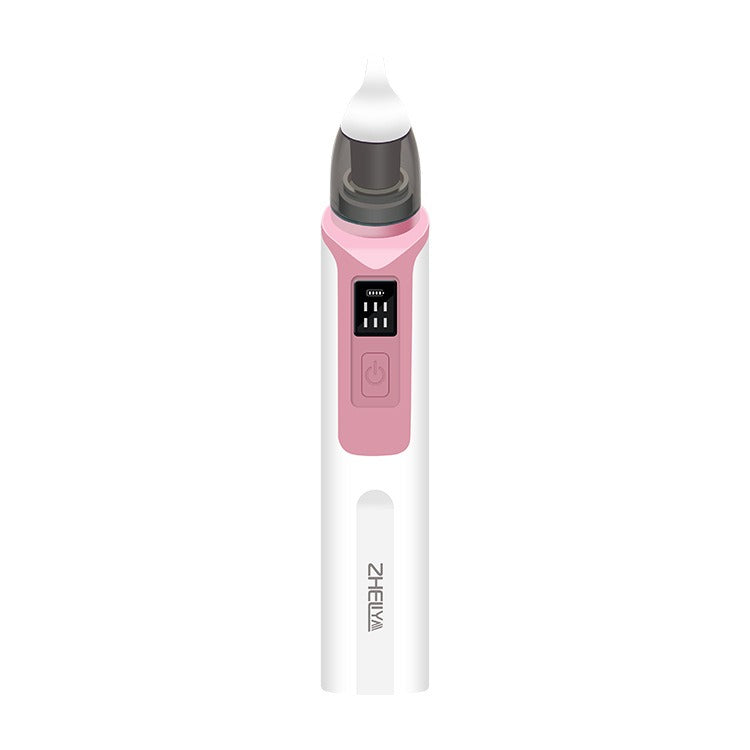 Baby Electric Nasal Aspirator – 6 Levels, Soft Silicone Nozzle Baby Nasal Aspirator Oasis Select Pink - USB plug Standard