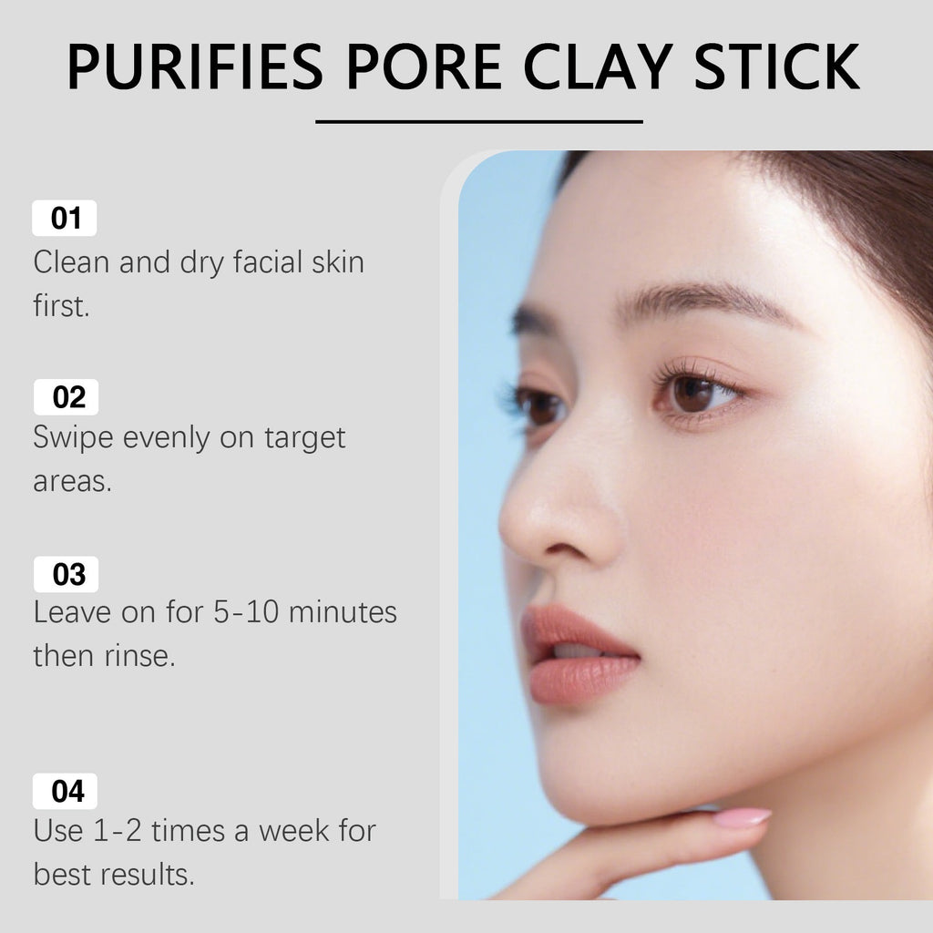 Pore Cleansing Mud Mask Stick – Kaolin, Vitamin C & Collagen Clay Face Mask Oasis Select