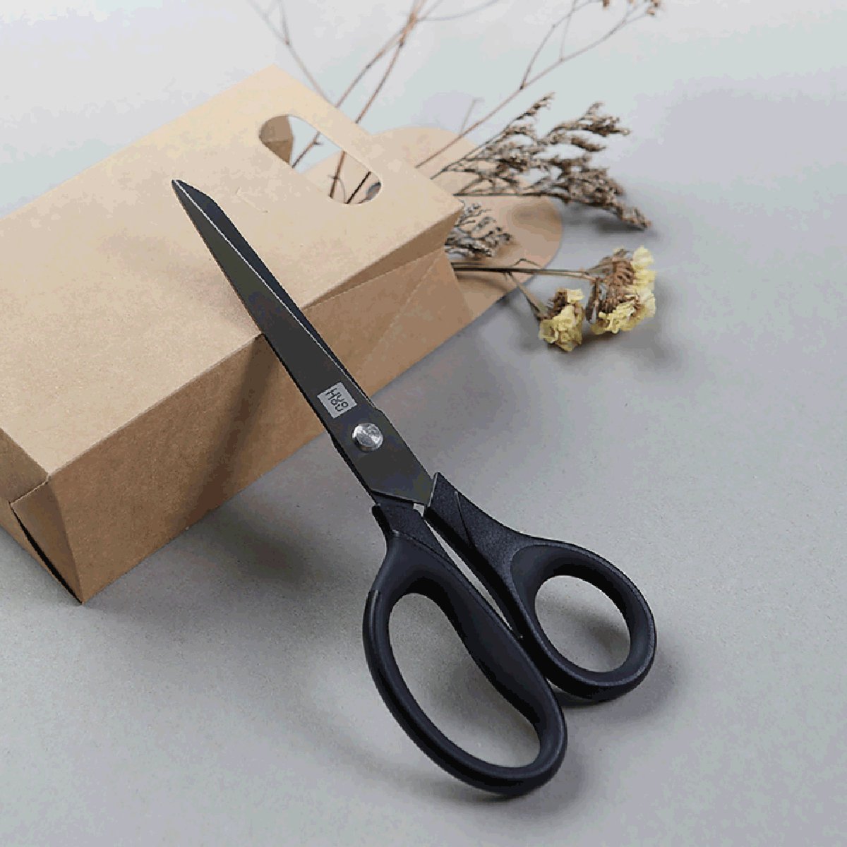 Titanium-Plated Black Scissors Sharp Set – 2 Pairs Scissors Set Oasis Select