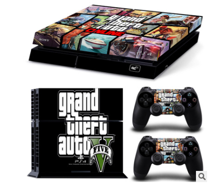 Custom PS4 Console Stickers | GTA Designs & Personalized Skins Console Skin Sticker Oasis Select 5