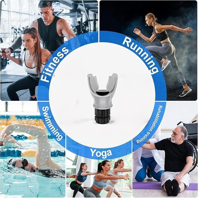 Handheld Breathing Exercise Trainer | Adjustable Resistance Breathing Exercise Trainer Oasis Select