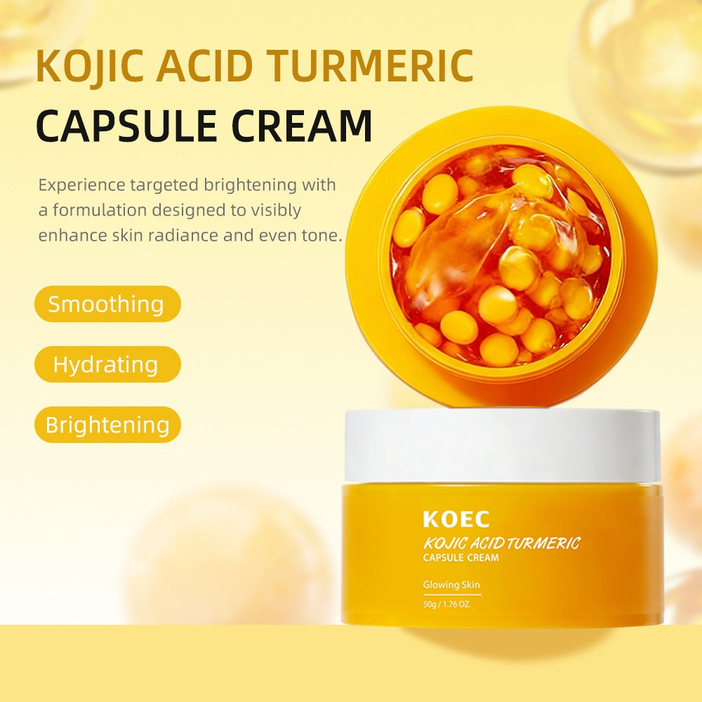 Kojic Acid Turmeric Face Cream – Brightening Moisturizer 50g Brightening Face Cream Oasis Select