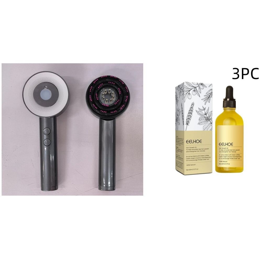 Infrared Scalp Massager Comb & Light Therapy Hair Care Set Scalp Massager Comb Oasis Select