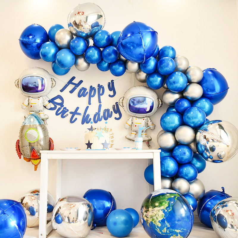 Astronaut Birthday Balloon Set – Space Party Decorations for Boys Party Balloon Set Oasis Select A