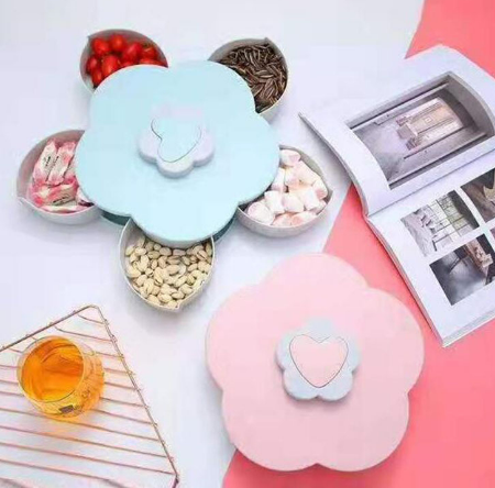 Mooncake Storage Box with Divider | Plastic Organizer Food Storage Box Oasis Select