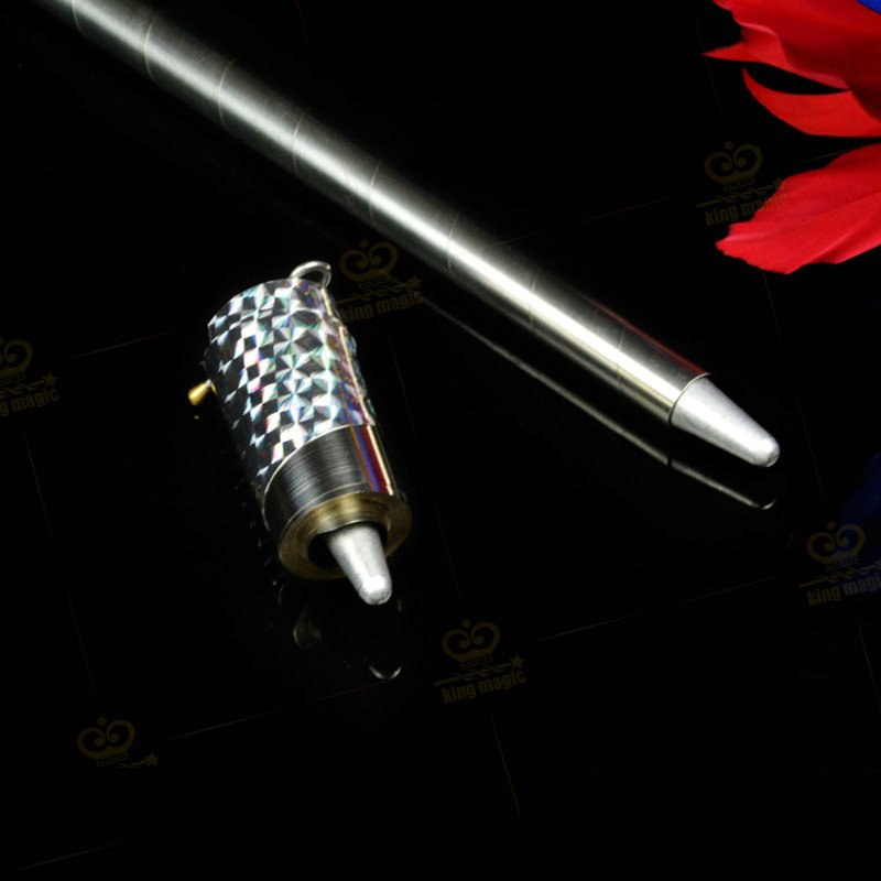 Retractable Magic Wand Golden Staff | Magician Prop Magic Prop Wand Oasis Select