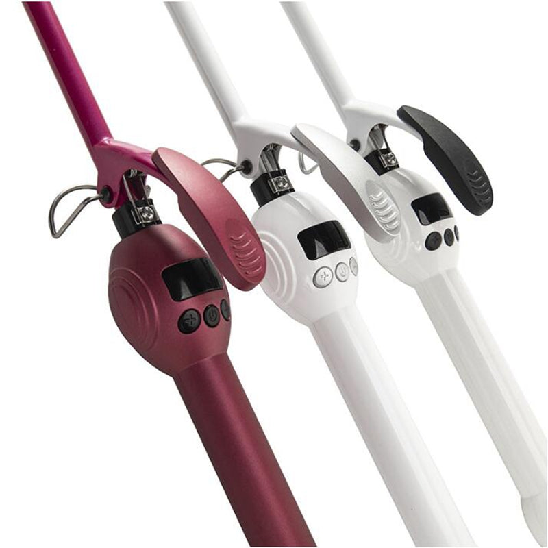 Professional 9mm Curling Iron with LCD Display | Ceramic Ceramic Curling Iron Oasis Select