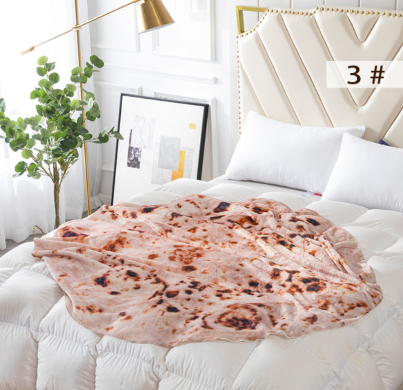 Milk Velvet Burrito Blanket – Soft Cozy Wrap | 3 Sizes Novelty Throw Blanket Oasis Select 3 180cm