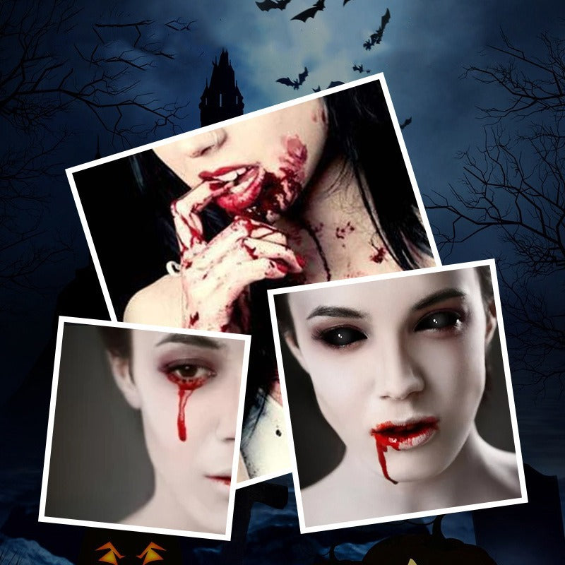 Fake Blood Gel for Face Painting, Halloween & Party Costumes Costume Makeup Gel Oasis Select