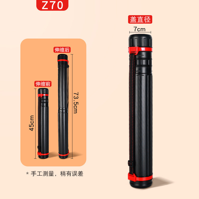 Portable Expandable Art Roll Storage Tube for Sketch Paper Art Roll Storage Tube Oasis Select Special small Ф 7.0 * L45.8-70CM / A variety of optional