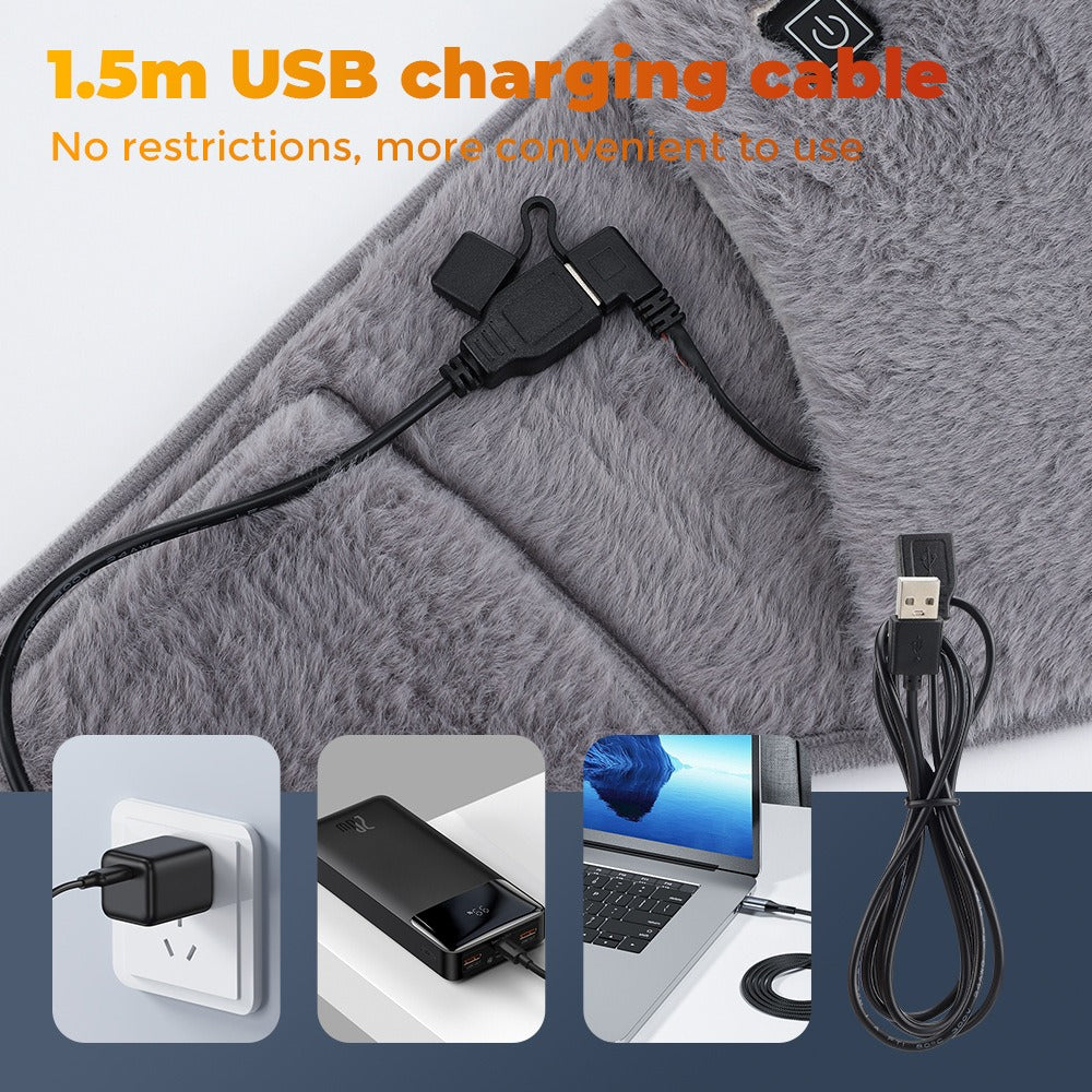 Electric Heated Waist Belt | 3-Step USB Temperature Control Heated Waist Belt Oasis Select