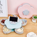 Mooncake Storage Box with Divider | Plastic Organizer Food Storage Box Oasis Select Blue 1 layer