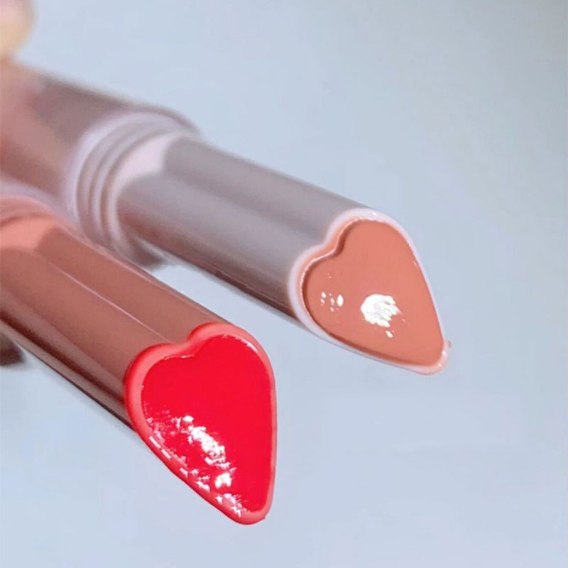 FLORTTE First Kiss Love Stick Lipstick Pen with Mirror Lipstick Pen Oasis Select
