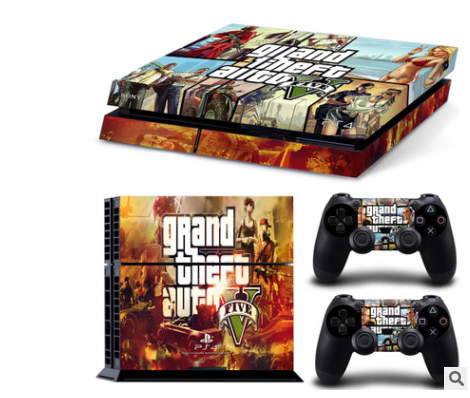 Custom PS4 Console Stickers | GTA Designs & Personalized Skins Console Skin Sticker Oasis Select 4
