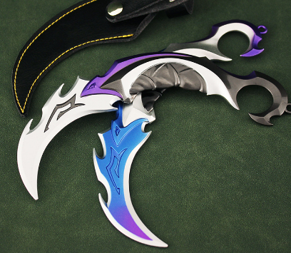 Valorant Shadow Reaper Dagger Metal Model 16cm | Collectible Gaming Collectible Model Oasis Select