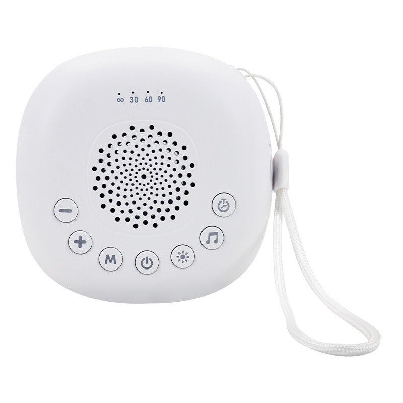 White Noise Sleep Aid Machine – Rechargeable with Timer White Noise Machine Oasis Select Milky White 0.5W