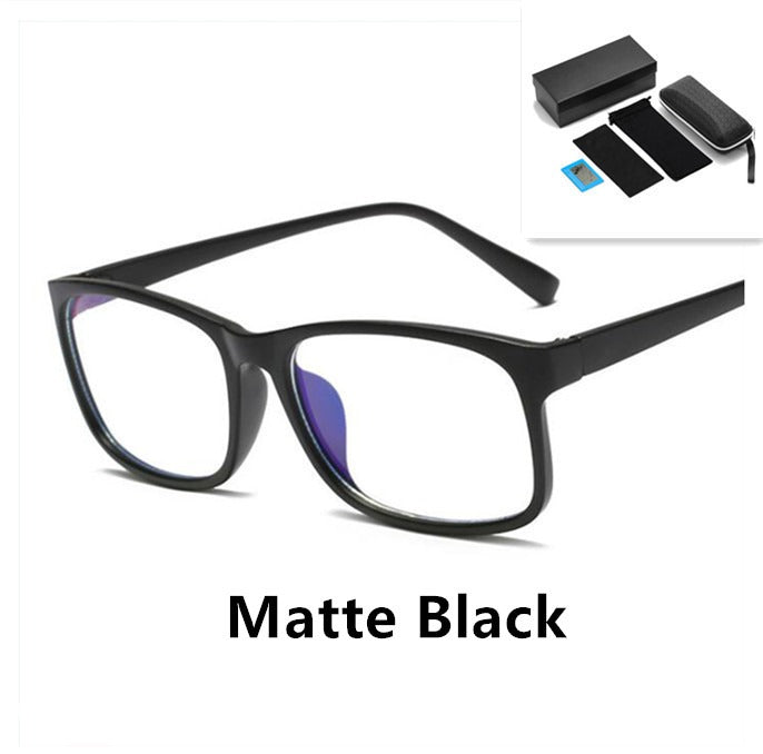 Anti Blue Light Glasses – Retro Unisex PC Frame Eyewear Blue Light Glasses Oasis Select