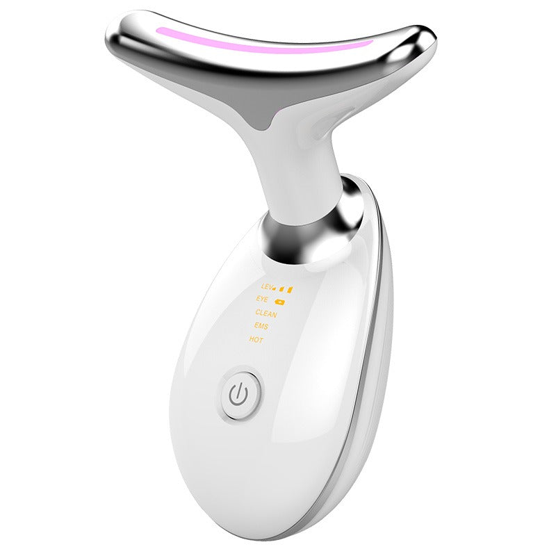 EMS Neck Lifting Massager with LED Photon Therapy | Oasis Select Neck Beauty Device Oasis Select