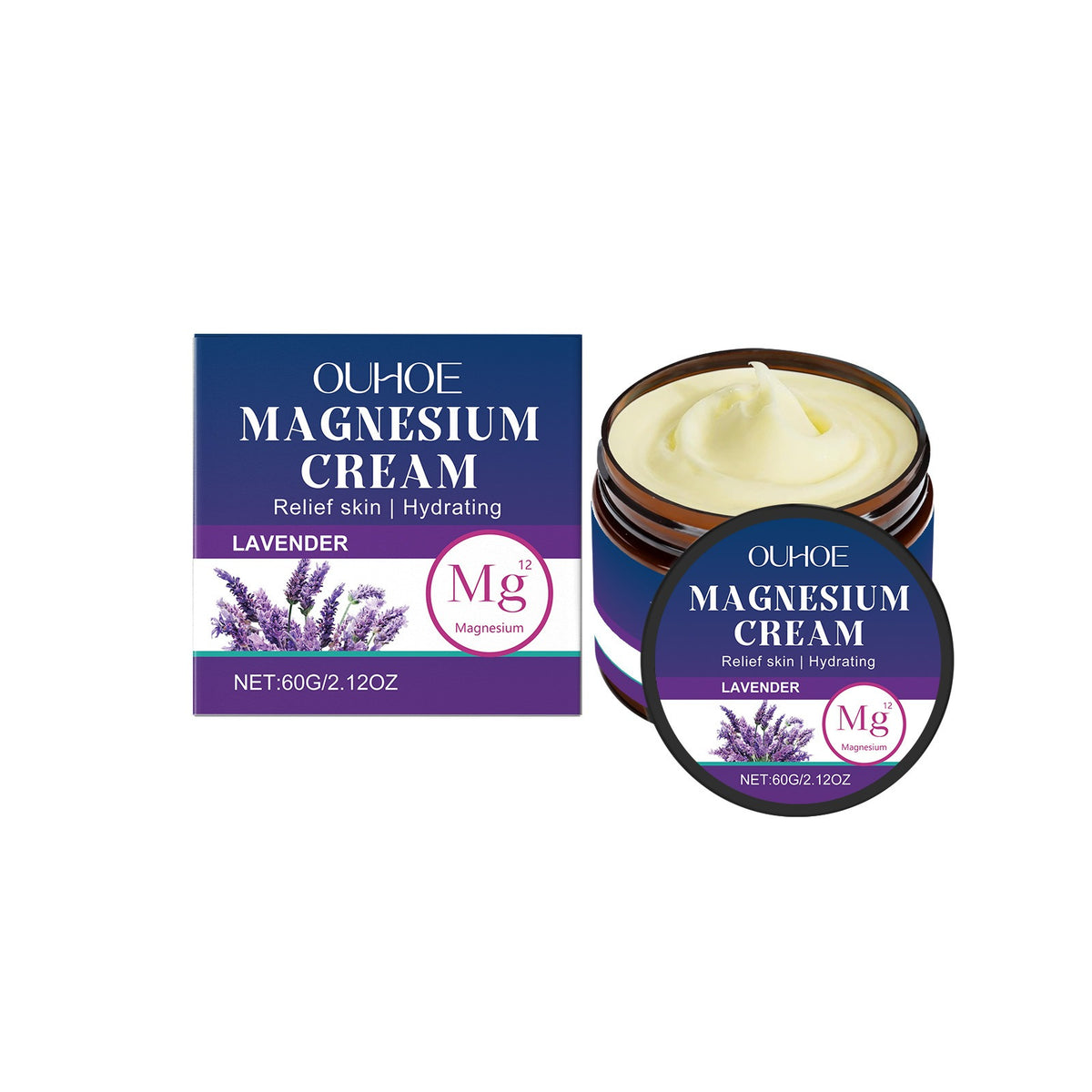 Magnesium Body Cream – Daily Massage & Relaxation | 60g Magnesium Body Cream Oasis Select