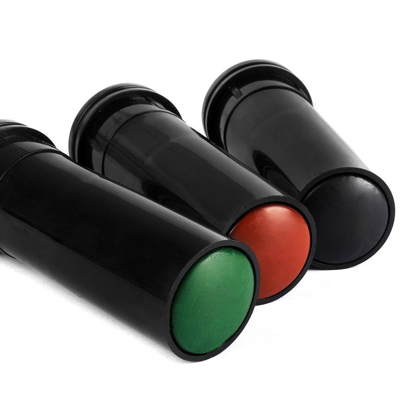 3-Pack Camouflage Face Paint – Black, Green & Brown Oil Paint Camouflage Face Paint Oasis Select