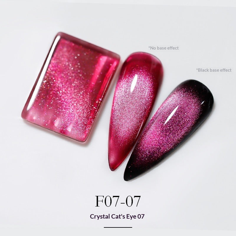 Cat's Eye Gel Polish – Aurora Chameleon Nail Art | 15mL Nail Gel Polish Oasis Select Aurora 07 Style