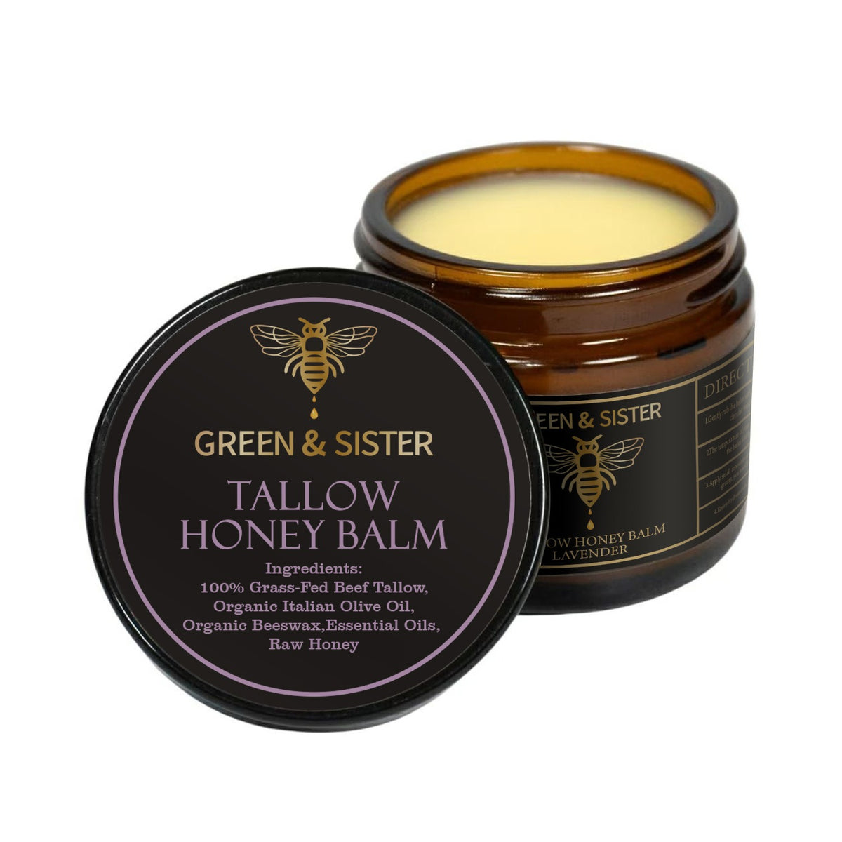 Honey Butter Moisturizing Facial Cream – All Skin Types Facial Moisturizer Cream Oasis Select Lavender Flavor 1PCS